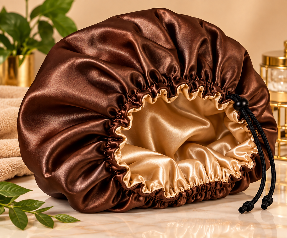 GLO BY DAYE Handmade Satin Hair Bonnet...Beauty Meets Protection