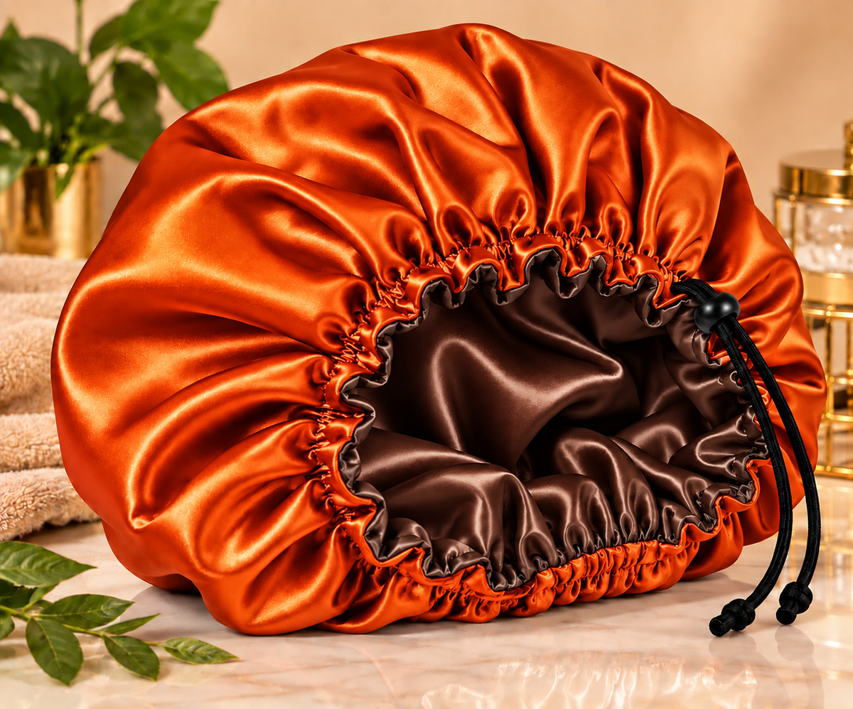 GLO BY DAYE Handmade Satin Hair Bonnet...Beauty Meets Protection