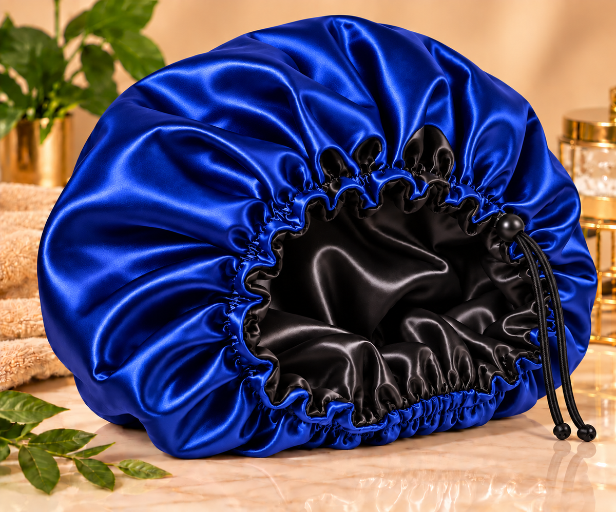 GLO BY DAYE Handmade Satin Hair Bonnet...Beauty Meets Protection