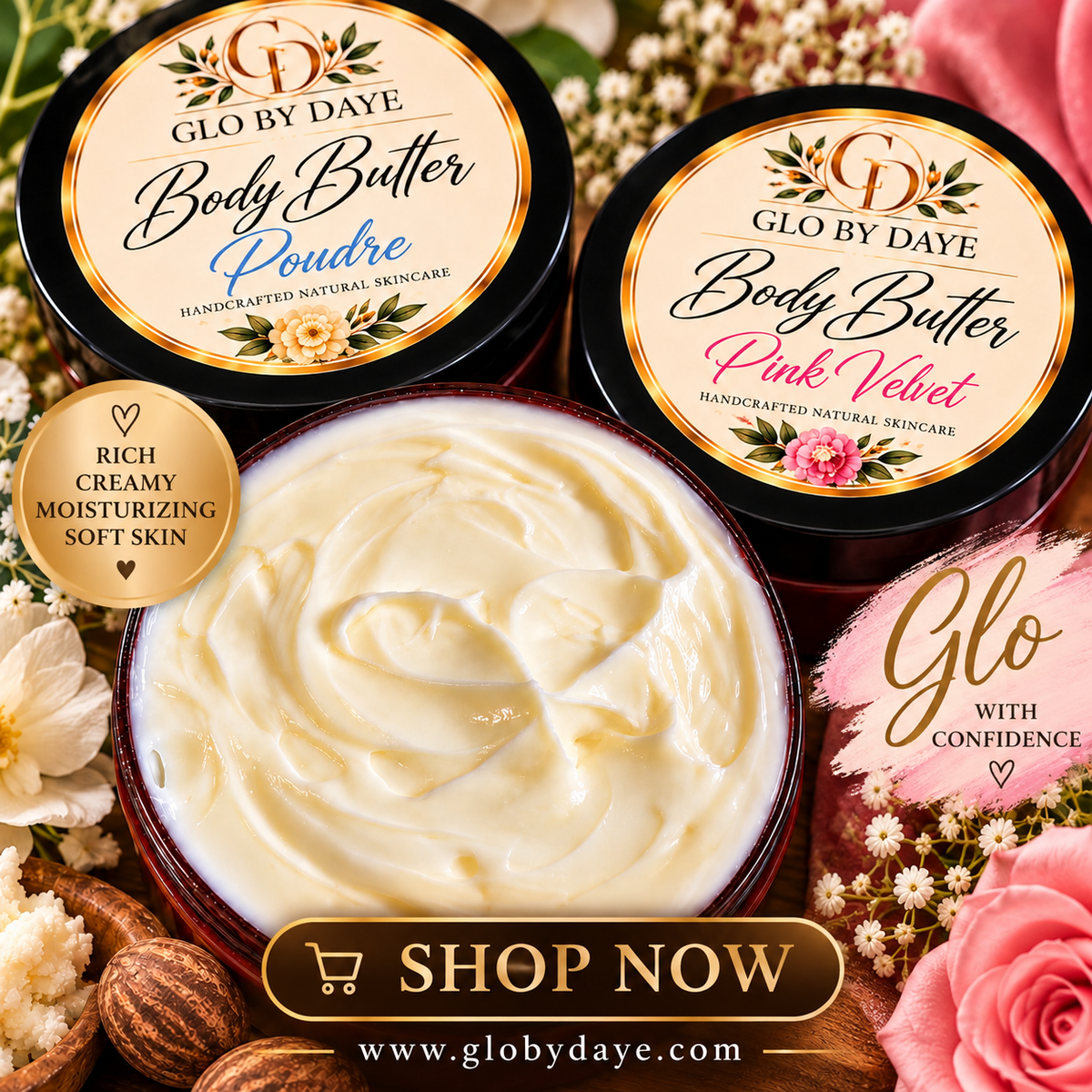 GLO BY DAYE Whipped Body Butter